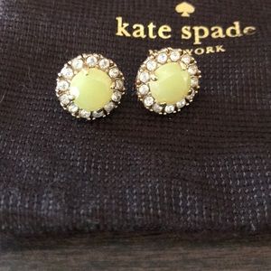 Kate Spade sparkly gumdrop earrings